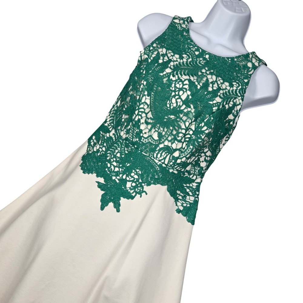 Moulinette Soeurs Anthropologie Women 0 Arbor Lace Fit & Flare Cocktail Dress